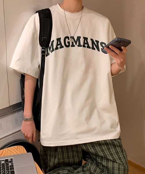 MAGMANS'カレッジロゴTシャツ（Tシャツ/カットソー）｜MGV