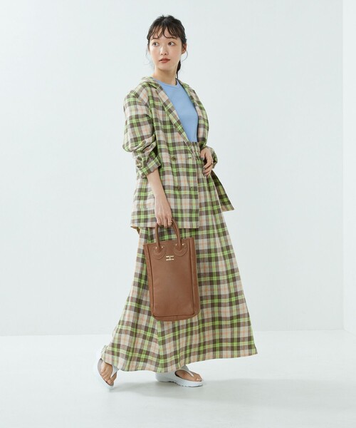 新品タグ付き ルランゼフィールWジャケット リネンジャケット 新品タグ