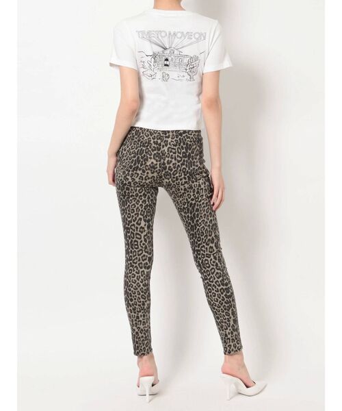 GYDA（ジェイダ）の「BYOBタイトショートTシャツ（Tシャツ/カットソー・レディース・オフホワイト/ブラック/グリーン・FREE）」の15枚目の写真