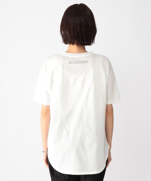 BARNYARDSTORM（バンヤードストーム）の「BARNYARDSTORM / RODETRIPグラフィックTシャツ（Tシャツ/カットソー・レディース・ホワイト/カーキ・1/0）」の21枚目の写真