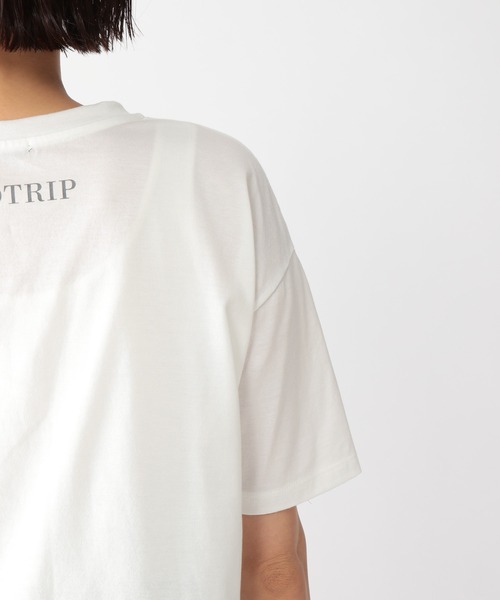 BARNYARDSTORM（バンヤードストーム）の「BARNYARDSTORM / RODETRIPグラフィックTシャツ（Tシャツ/カットソー・レディース・ホワイト/カーキ・1/0）」の16枚目の写真