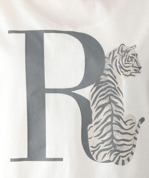 BARNYARDSTORM（バンヤードストーム）の「BARNYARDSTORM / RODETRIPグラフィックTシャツ（Tシャツ/カットソー・レディース・ホワイト/カーキ・1/0）」の12枚目の写真