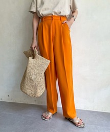 DouDou | NEW タックセンタープレスパンツ(その他パンツ)