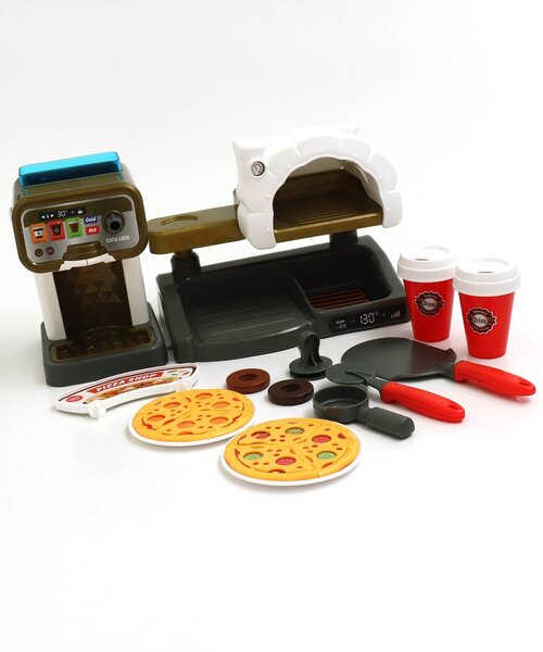 F.O.Online Store(エフオーオンラインストア)の「【F.O.TOYBOX】コーヒーメーカー&ピザ台セット(おもちゃ・キッズ・マルチ・FREE)」の5枚目の写真