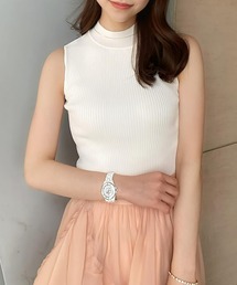 EIMY ISTOIRE | コンパクトリブニットトップス(ニット/セーター)