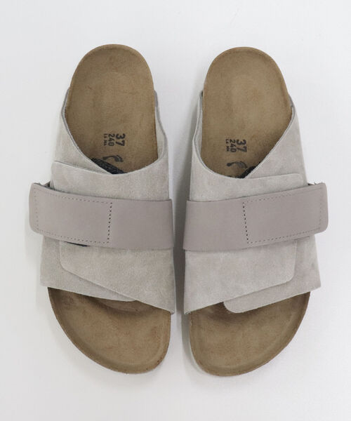 BIRKENSTOCK（ビルケンシュトック）の「【BIRKENSTOCK/ビルケンシュトック】KYOTO（サンダル・レディース・ブラック/グレイッシュベージュ・38/37）」の7枚目の写真