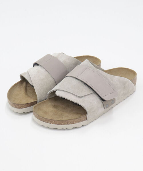 BIRKENSTOCK（ビルケンシュトック）の「【BIRKENSTOCK/ビルケンシュトック】KYOTO（サンダル・レディース・ブラック/グレイッシュベージュ・38/37）」の9枚目の写真