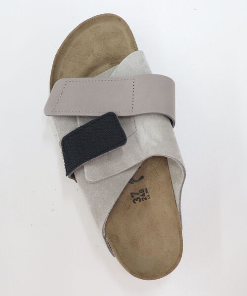 BIRKENSTOCK（ビルケンシュトック）の「【BIRKENSTOCK/ビルケンシュトック】KYOTO（サンダル・レディース・ブラック/グレイッシュベージュ・38/37）」の14枚目の写真