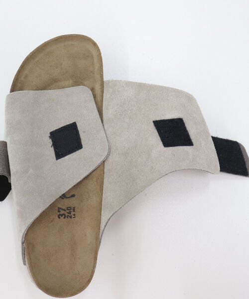 BIRKENSTOCK（ビルケンシュトック）の「【BIRKENSTOCK/ビルケンシュトック】KYOTO（サンダル・レディース・ブラック/グレイッシュベージュ・38/37）」の15枚目の写真