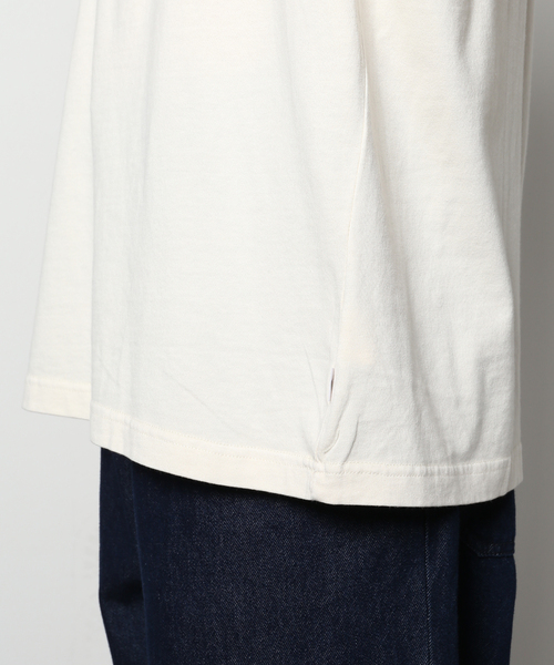 SALVAGE PUBLIC(サルベージパブリック)の「【SALVAGE PUBLIC/サルベージパブリック×JS】別注 ピグメント Tシャツ“Aloha”(Tシャツ/カットソー・メンズ・ブラック/アイボリー・LARGE/MEDIUM)」の13枚目の写真