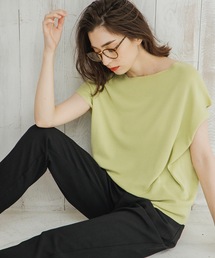 OPAQUE.CLIP | アセテートコットン ボートネックニット【マルチファンクション/WEB限定サイズ】(ニット/セーター)