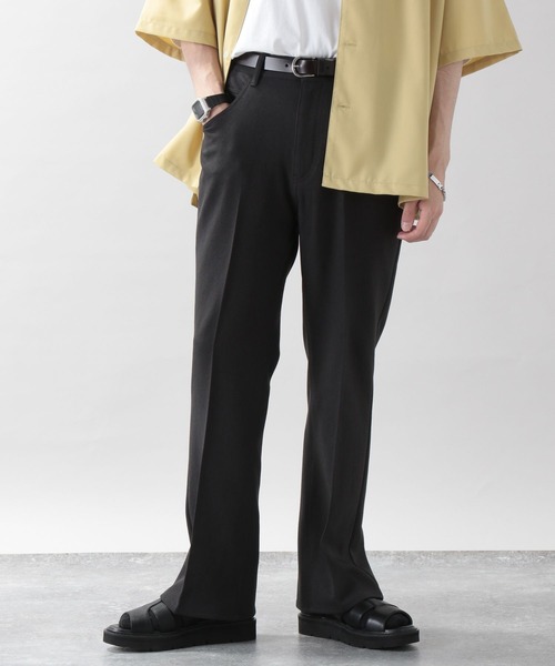 RAGEBLUE（レイジブルー）の「メランジーンズ/フレアパンツ（スラックス・メンズ・グレー/グリーン/キャメル/その他19/マスタード・MEDIUM/LARGE）」の5枚目の写真