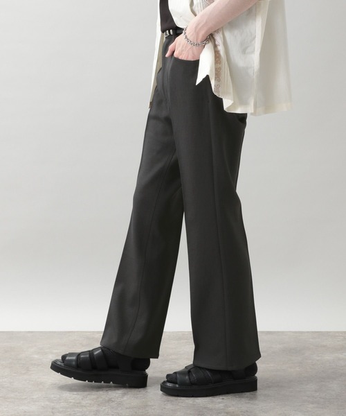 RAGEBLUE（レイジブルー）の「メランジーンズ/フレアパンツ（スラックス・メンズ・グレー/グリーン/キャメル/その他19/マスタード・MEDIUM/LARGE）」の14枚目の写真