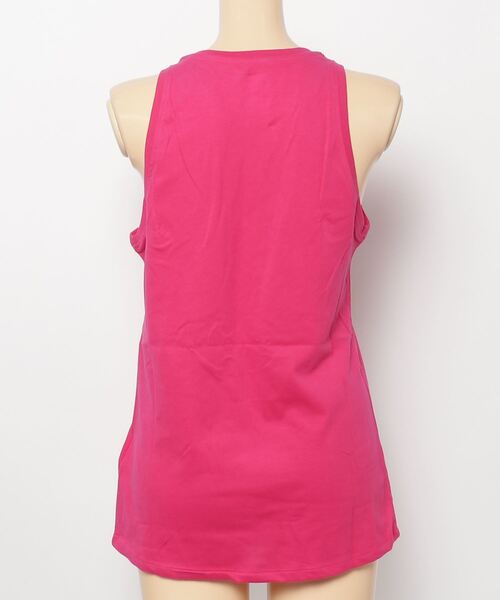 NIKE（ナイキ）の「NIKE/ナイキ WS DF　アイコン クラッシュ タンク トップ（タンクトップ・レディース・ピンク/ブラック・M/L/S）」の4枚目の写真