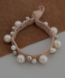 VIBGYOR Women | 【resonance】パール キラキラ ヘアゴム(ヘアゴム)