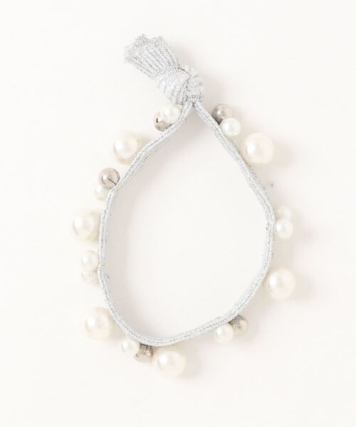 VIBGYOR Women（ヴィブジョー　ウィメン）の「【resonance】パール キラキラ ヘアゴム（ヘアゴム・レディース・ブラック/グレー/ピンク/シルバー/オレンジ/ブラック系1・FREE）」の13枚目の写真