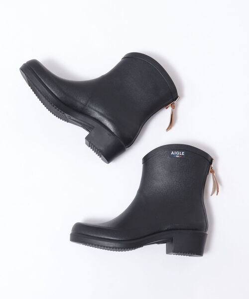 AIGLE(エーグル)の「【AIGLE/ エーグル】◇【WEB限定】MS JULIETTE BT2(レインシューズ・レディース・ダークネイビー/ブラック・37/38/36)」の5枚目の写真