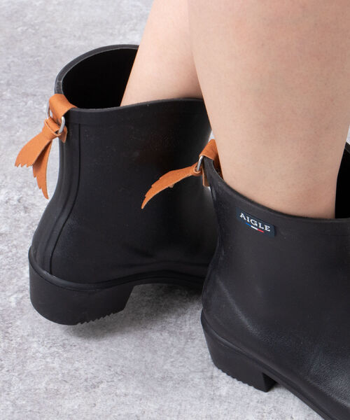 AIGLE(エーグル)の「【AIGLE/ エーグル】◇【WEB限定】MS JULIETTE BT2(レインシューズ・レディース・ダークネイビー/ブラック・37/38/36)」の14枚目の写真