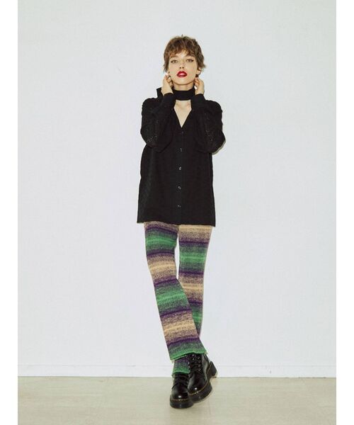 jouetie（ジュエティ）の「ボリュームスリーブリボンタイブラウス（シャツ/ブラウス・レディース・ピンク/イエロー/グリーン/クリア/その他1/その他2/オフホワイト/ブラック・MEDIUM）」の16枚目の写真