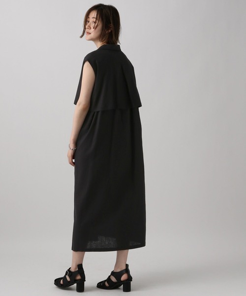 A part by（アパートバイ）の「LiRyレイヤードベストワンピース　297233（ワンピース・レディース・ブラック/ブラウン系その他2/ライトグリーン・FREE）」の17枚目の写真