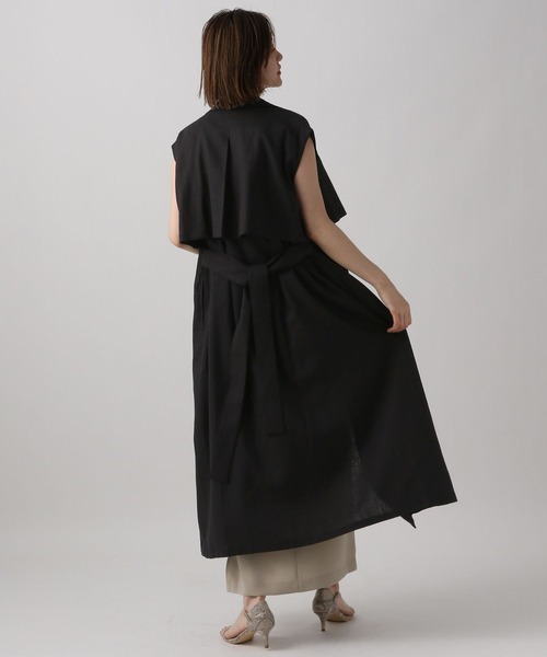 A part by（アパートバイ）の「LiRyレイヤードベストワンピース　297233（ワンピース・レディース・ブラック/ブラウン系その他2/ライトグリーン・FREE）」の7枚目の写真