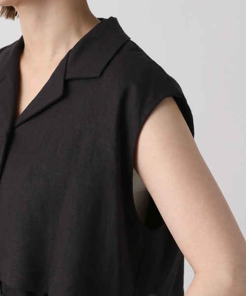 A part by（アパートバイ）の「LiRyレイヤードベストワンピース　297233（ワンピース・レディース・ブラック/ブラウン系その他2/ライトグリーン・FREE）」の19枚目の写真