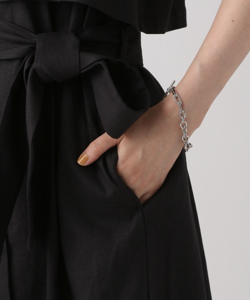 A part by（アパートバイ）の「LiRyレイヤードベストワンピース　297233（ワンピース・レディース・ブラック/ブラウン系その他2/ライトグリーン・FREE）」の12枚目の写真