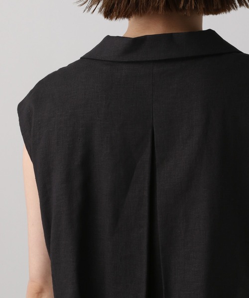 A part by（アパートバイ）の「LiRyレイヤードベストワンピース　297233（ワンピース・レディース・ブラック/ブラウン系その他2/ライトグリーン・FREE）」の6枚目の写真