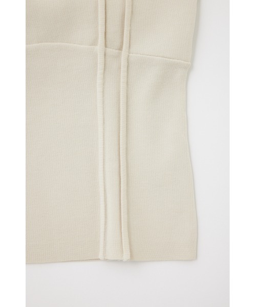 M_（エムアンダーバー）の「【M_】KNIT トップス（タンクトップ・レディース・アイボリー/パープル/ブラック・FREE）」の22枚目の写真