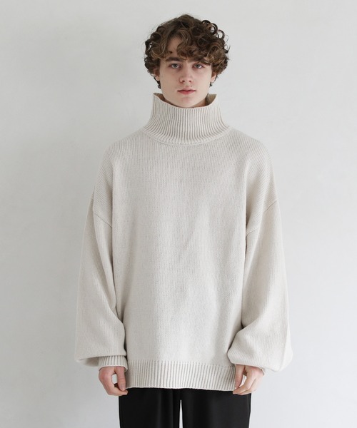 ASTRONOMY（アストロノミー）の「タートルネックニット（ニット/セーター・メンズ・ブラック・S）」の2枚目の写真