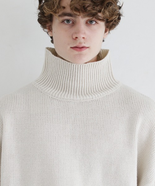 ASTRONOMY（アストロノミー）の「タートルネックニット（ニット/セーター・メンズ・ブラック・S）」の5枚目の写真