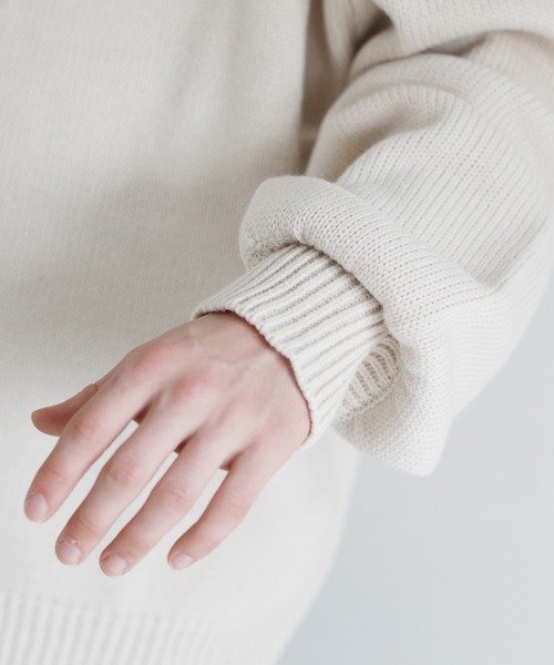 ASTRONOMY（アストロノミー）の「タートルネックニット（ニット/セーター・メンズ・ブラック・S）」の6枚目の写真