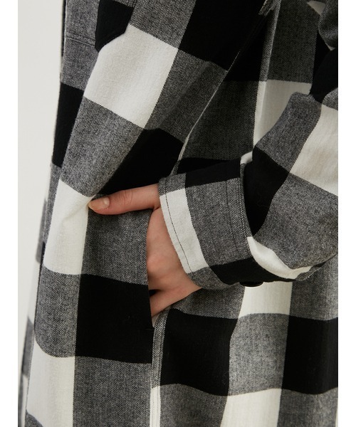 JoelRobuchon】チェックネルシャツワンピース