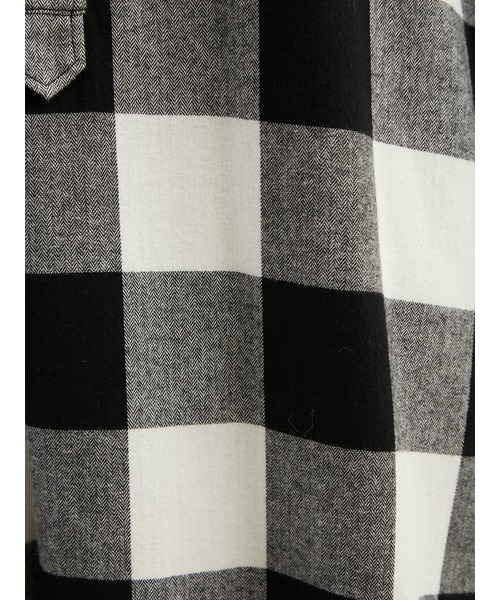 JoelRobuchon】チェックネルシャツワンピース