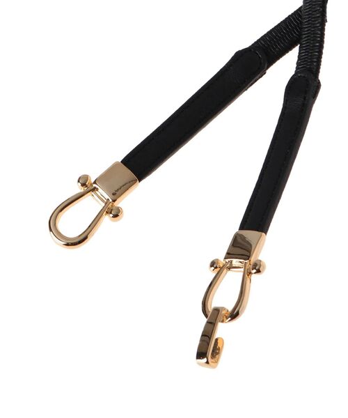 RESEXXY（リゼクシー）の「ホースビットメタルゴムベルト（ベルト・レディース・ブラック/ベージュ・FREE）」の4枚目の写真
