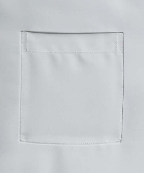 ANPAS(アンパス)の「ANPAS Twill Fabric Oversize Button Down Shirt/ANPAS 別注 ツイル オーバーサイズ ボタンダウンシャツ(シャツ/ブラウス・メンズ・ホワイト/チャコールグレー/ライトグレー/ブラック/ブルー/ワイン/グレイッシュベージュ・M/L)」の11枚目の写真