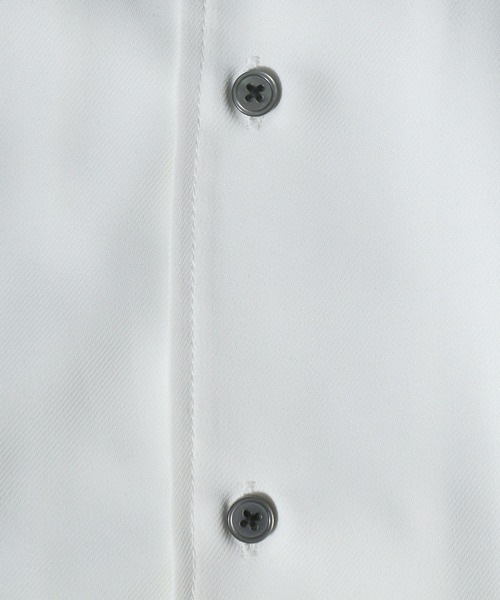 ANPAS(アンパス)の「ANPAS Twill Fabric Oversize Button Down Shirt/ANPAS 別注 ツイル オーバーサイズ ボタンダウンシャツ(シャツ/ブラウス・メンズ・ホワイト/チャコールグレー/ライトグレー/ブラック/ブルー/ワイン/グレイッシュベージュ・M/L)」の15枚目の写真