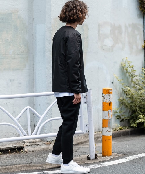 OUTDOOR PRODUCTS(アウトドアプロダクツ)の「【OUTDOOR PRODUCTS/アウトドアプロダクツ】ノーカラー中綿ブルゾン 撥水 防風 ストレッチ 防花粉 紫外線対策機能 ワンポイントブランドロゴ(ブルゾン・メンズ・チャコールグレー/ブラック/カーキ・X-LARGE/LARGE/MEDIUM)」の22枚目の写真