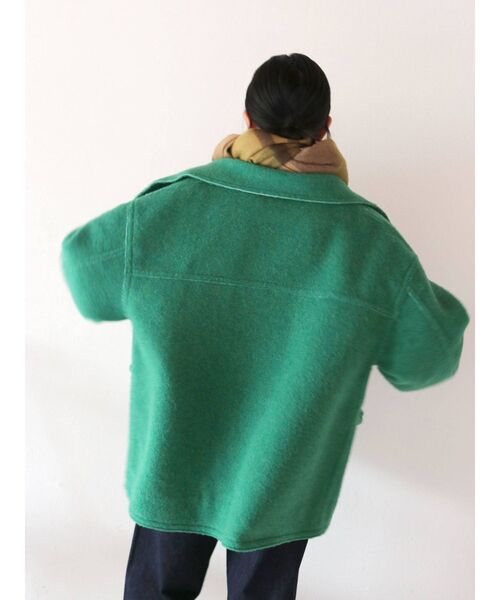 Ungrid（アングリッド）の「スライバーショートブルゾン（ブルゾン・レディース・ライトグレー/グリーン/オレンジ・FREE）」の21枚目の写真