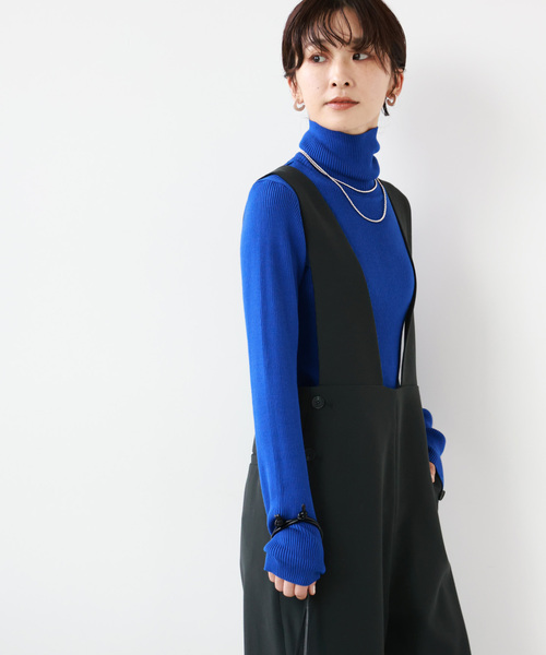 JOURNAL STANDARD relume（ジャーナルスタンダード　レリューム）の「■《追加》スイスオーガニックコットンタートルネックプルオーバー（ニット/セーター・レディース・ホワイト/ブラック/モスグリーン/ブルー/イエロー/オレンジ・FREE）」の11枚目の写真