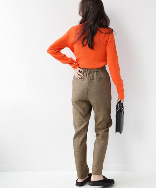 JOURNAL STANDARD relume（ジャーナルスタンダード　レリューム）の「■《追加》スイスオーガニックコットンタートルネックプルオーバー（ニット/セーター・レディース・ホワイト/ブラック/モスグリーン/ブルー/イエロー/オレンジ・FREE）」の15枚目の写真