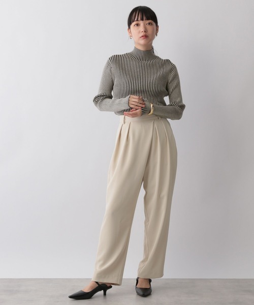 LOWRYS FARM(ローリーズファーム)の「ハイショクハイネックロングスリーブ 296368(ニット/セーター・レディース・ホワイト/ピンク/グリーン・FREE)」の19枚目の写真