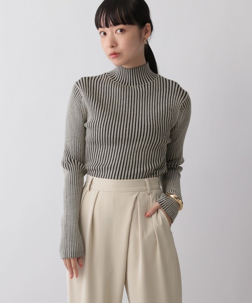 LOWRYS FARM(ローリーズファーム)の「ハイショクハイネックロングスリーブ 296368(ニット/セーター・レディース・ホワイト/ピンク/グリーン・FREE)」の17枚目の写真