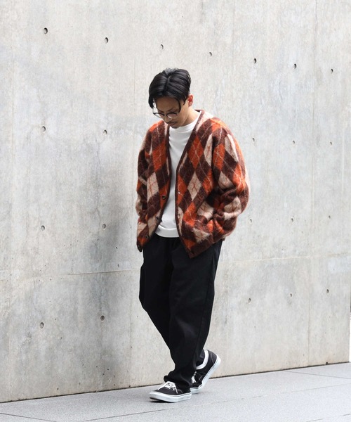 BACK NUMBER（バックナンバー）の「【BACK NUMBER】シャギーカーディガン（カーディガン/ボレロ・メンズ・ブルー/ブラウン/ブラック・M/L/XL）」の16枚目の写真