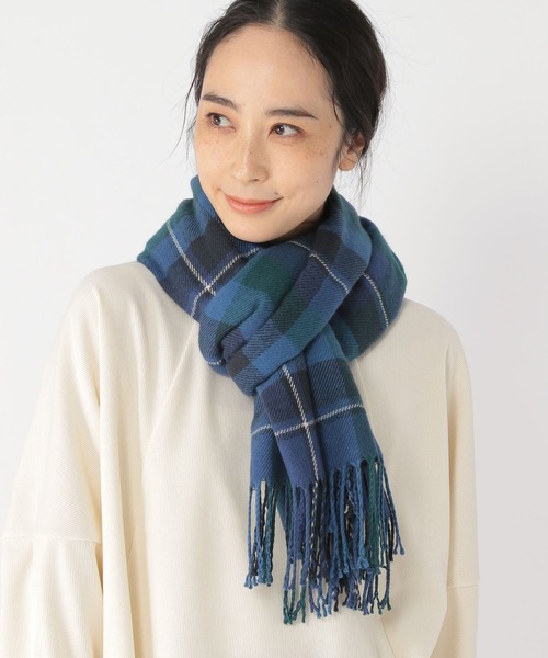 studio CLIP(スタディオクリップ)の「着れちゃうアソートストール(ストール/ショール・レディース・ブラック/ネイビー/ベージュ/グリーン/ブラウン/レッド・FREE)」の5枚目の写真