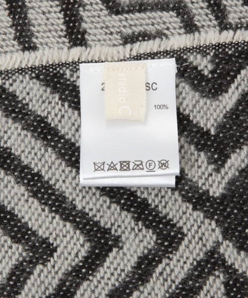 studio CLIP(スタディオクリップ)の「着れちゃうアソートストール(ストール/ショール・レディース・ブラック/ネイビー/ベージュ/グリーン/ブラウン/レッド・FREE)」の12枚目の写真