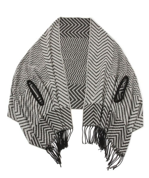 studio CLIP(スタディオクリップ)の「着れちゃうアソートストール(ストール/ショール・レディース・ブラック/ネイビー/ベージュ/グリーン/ブラウン/レッド・FREE)」の13枚目の写真