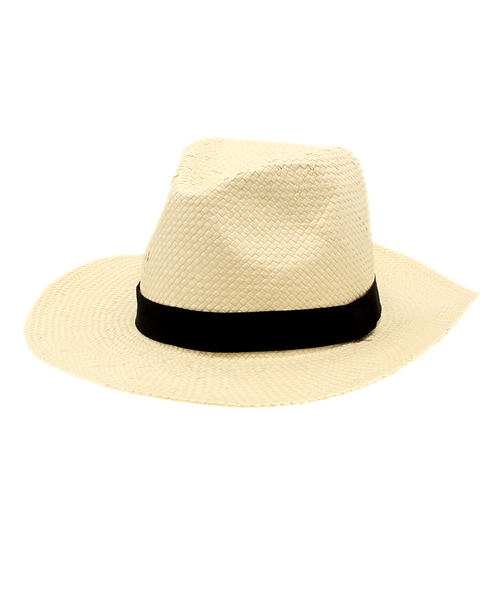 B:MING by BEAMS(ビーミングバイビームス)の「<InRed 6月号掲載>ビーミング by ビームス / ツバ広ペーパーHAT(ハット・レディース・ナチュラル/ネイビー・ONE SIZE)」の3枚目の写真