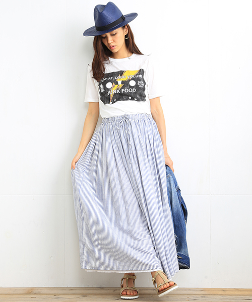 B:MING by BEAMS(ビーミングバイビームス)の「<InRed 6月号掲載>ビーミング by ビームス / ツバ広ペーパーHAT(ハット・レディース・ナチュラル/ネイビー・ONE SIZE)」の12枚目の写真