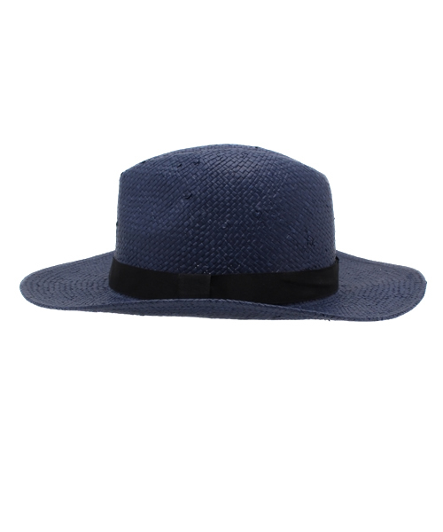 B:MING by BEAMS(ビーミングバイビームス)の「<InRed 6月号掲載>ビーミング by ビームス / ツバ広ペーパーHAT(ハット・レディース・ナチュラル/ネイビー・ONE SIZE)」の4枚目の写真